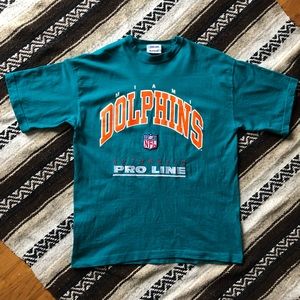 Dolphins Ridell T Shirt Size Large